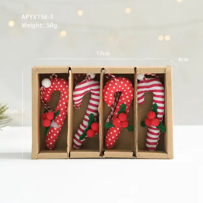 Cute Wool Felt Christmas Hanging Ornament Set
