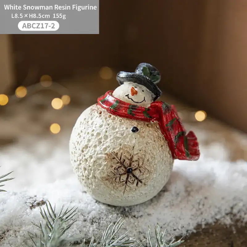 Resin Hand-Painted Santa Gnome Decoration