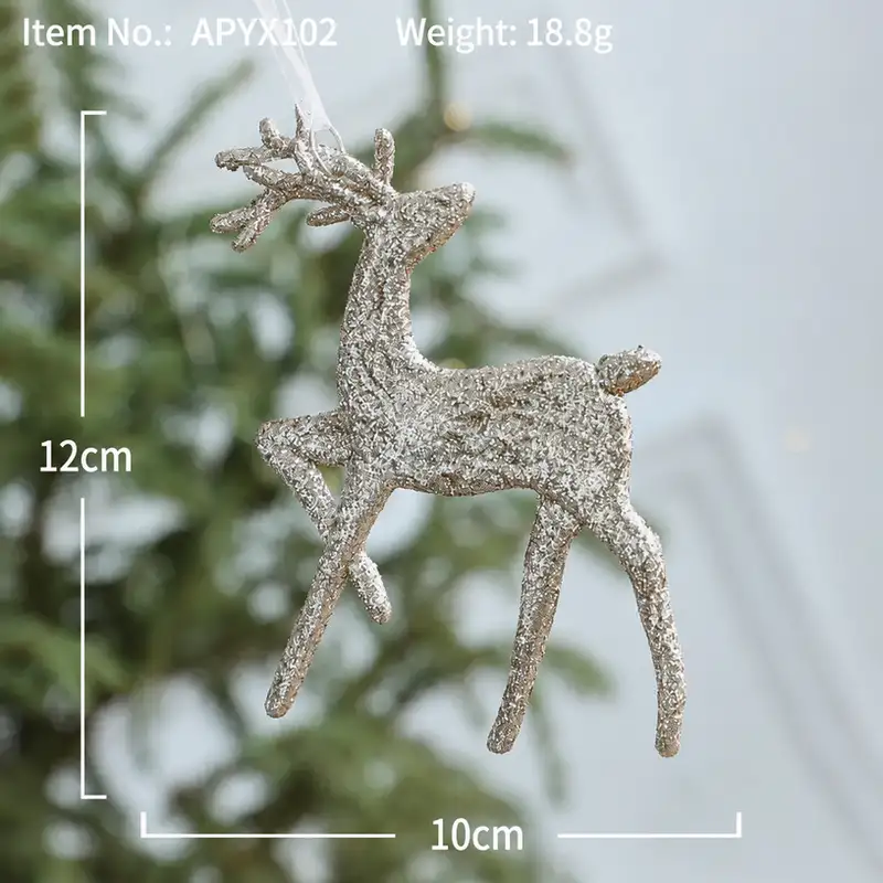 可愛聖誕樹麋鹿掛件裝飾