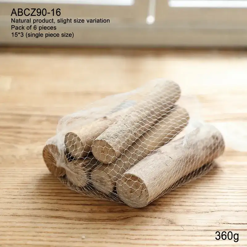 Christmas Natural Pine Cones and Raw Wood Decorative Materials