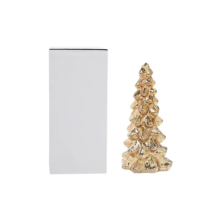 Vintage Sequin Christmas Tree Light-Up Desktop Lamp