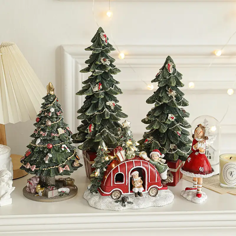 Creative Resin Santa Claus Tabletop Ornament