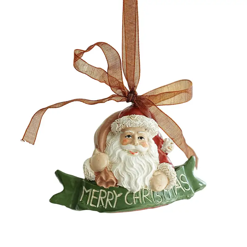 Christmas resin hanging ornament