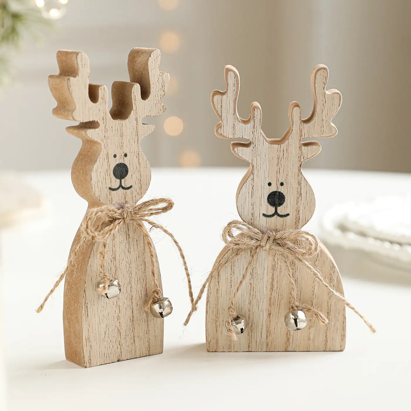 Christmas Wooden Reindeer Decoration
