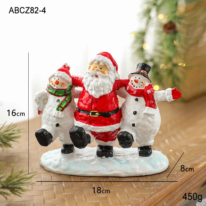 Creative Resin Santa Claus Tabletop Ornament