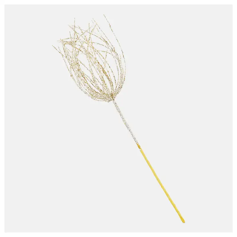 32cm閃粉亮片煙花裝飾枝