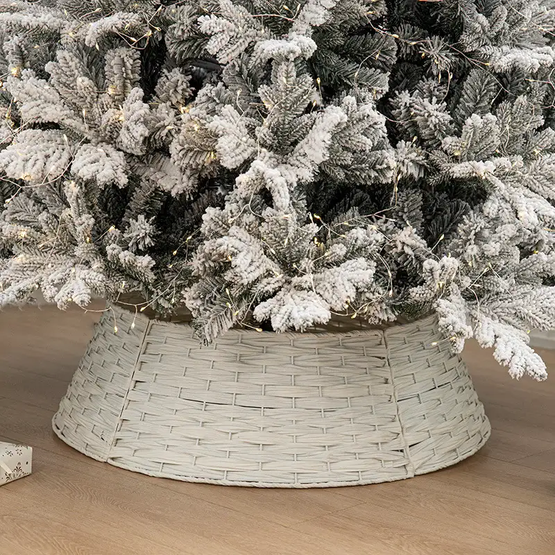 大型加密白雪植絨聖誕仿真樹