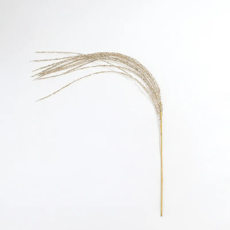 90cm Sequin Tassel Wheat Stalk Christmas Decorative Branch